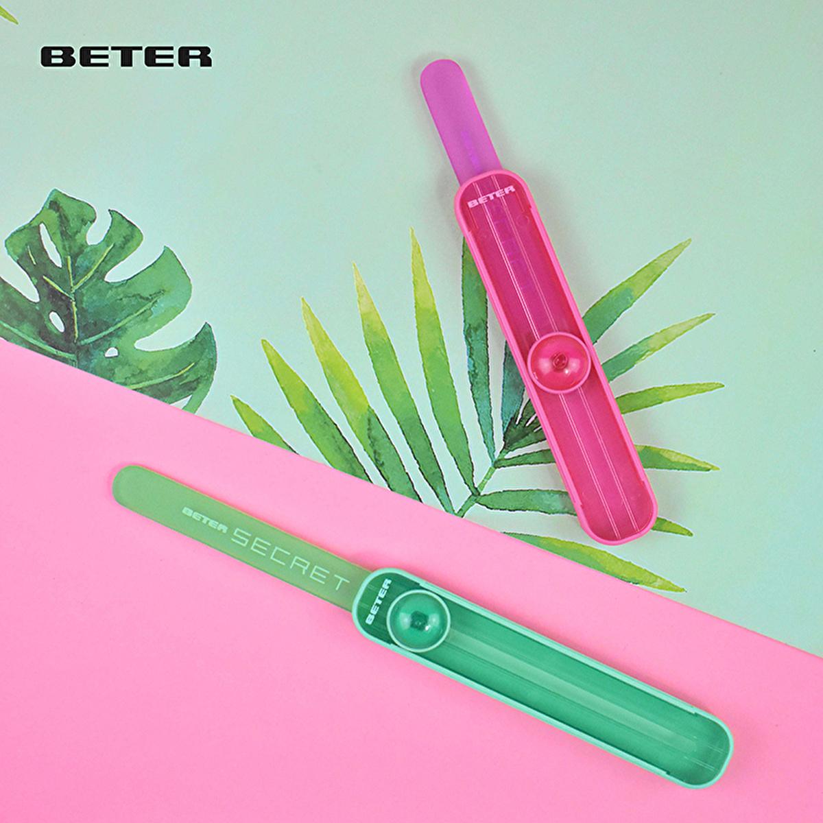 Beter Tempered Glass Nail File - Folding Nail Care Tool for Gentle Shaping & Smoothing Beter Glass Nail File for Healthy Nails nail file, glass nail file, folding nail file, nail care, nail shaping tool, tempered glass nail file, nail health, gentle nail care, portable nail file, travel nail file, beauty tools, personal care, cosmetics