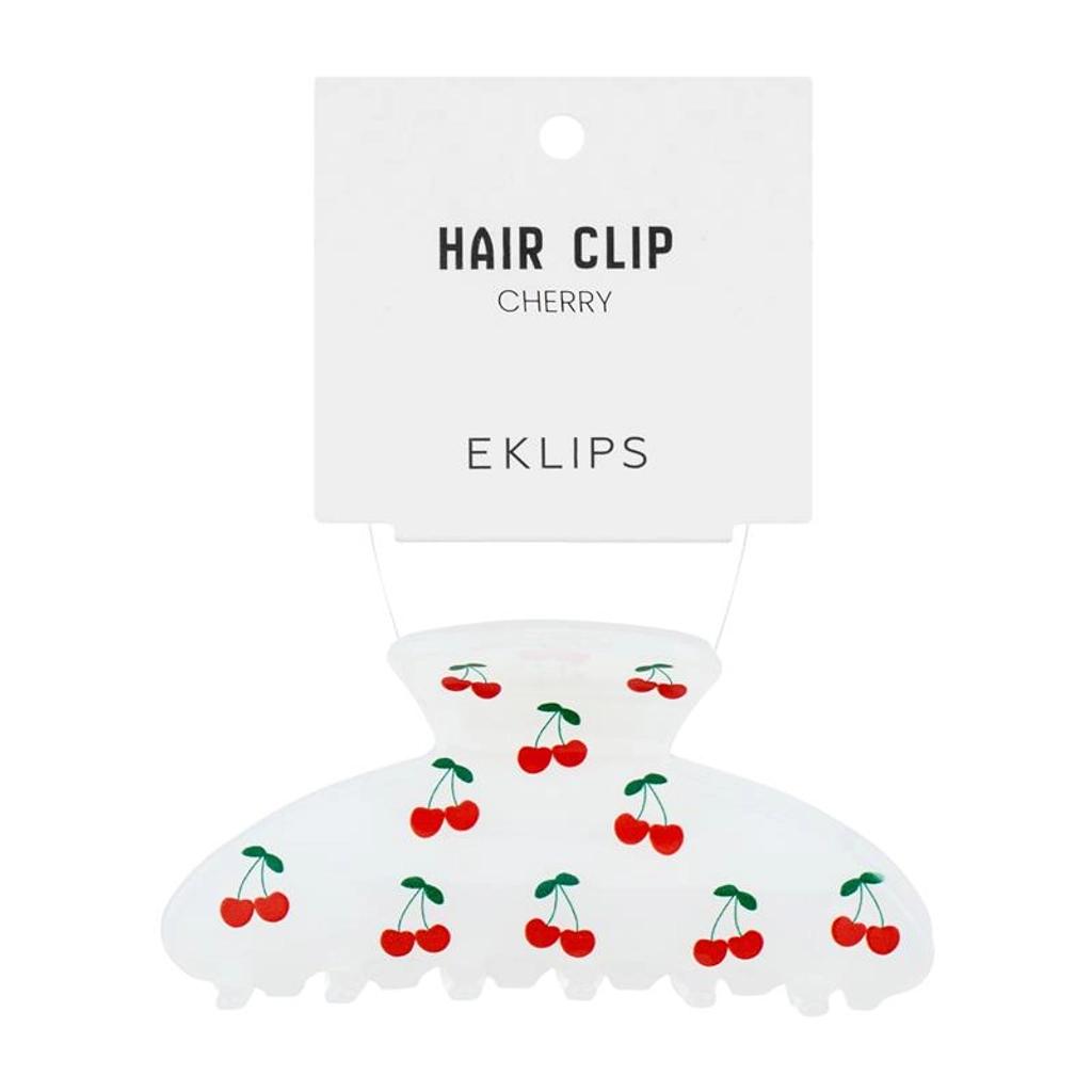 Eklips Cherry Claw Clip Cute Hair Accessory for Secure Hold