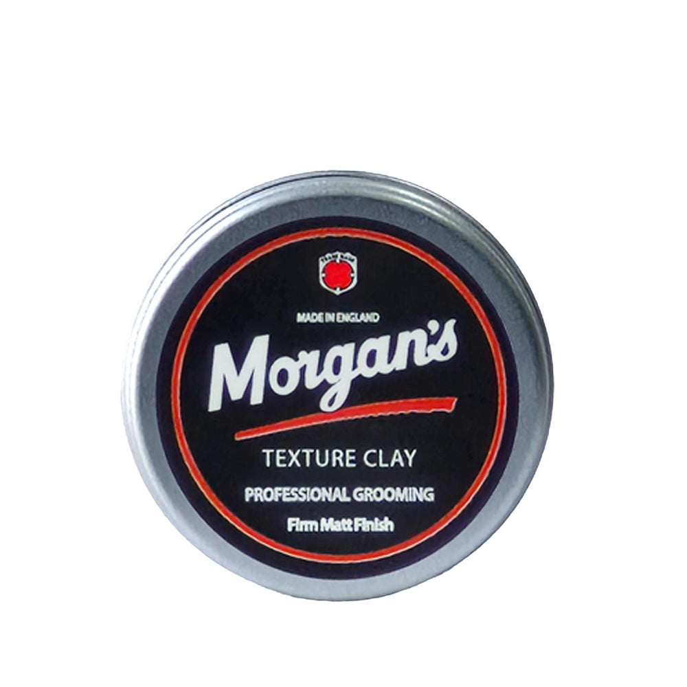 Morgan's Hair Styling Pomade Texture Clay - 15ml, Provides Texture & Hold Morgan's 15ml Texture Clay Pomade for Hair Styling Hair styling product, Pomade, Texture Clay, Morgan's, 15 ml, hair texture, styling control, grooming, personal care, men's grooming, hair care