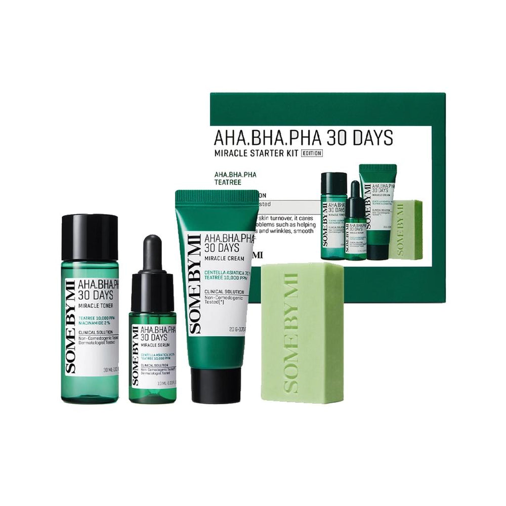 Some By Mi AHA BHA PHA 30 Days Miracle Starter Kit 4-Piece Set