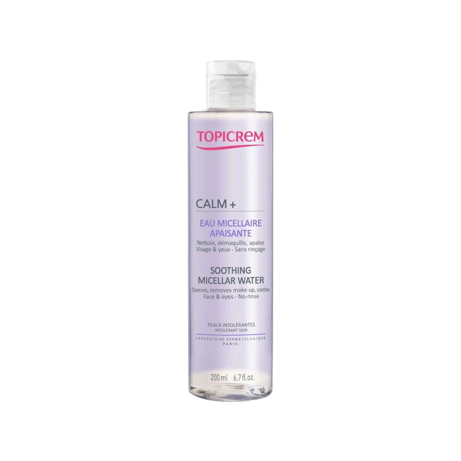 Topicrem Calm+ Soothing Micellar Water for Sensitive Skin - Gentle Makeup Removal & Hydration - image 3