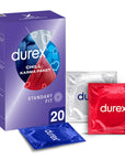 Durex Chill Condoms 20 Pack - Sensual Latex Condoms for Enhanced Intimacy & Contraception - view 5