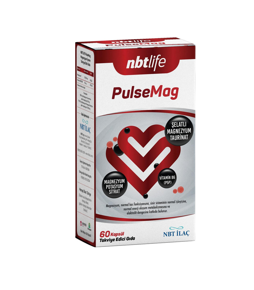 NBT Life PulseMag Magnesium Supplement - 60 Capsules, Supports Healthy Magnesium Levels, Vegetarian & Vegan Friendly - image 3