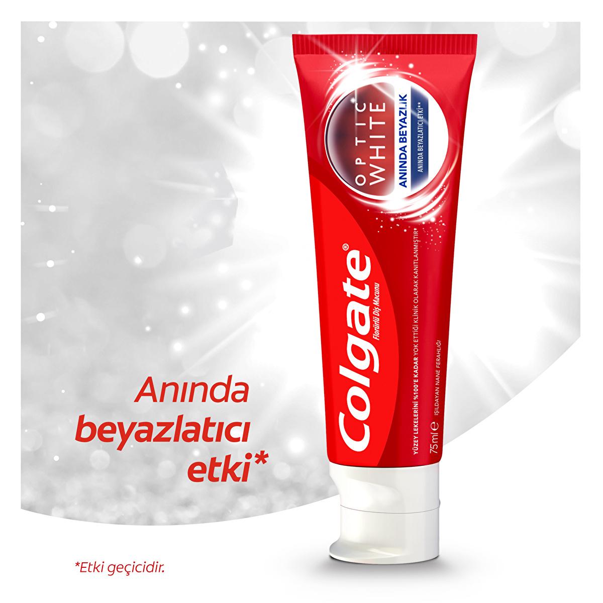 Colgate Optic White Whitening Toothpaste - Instant Whitening Effect, Enamel Safe, 0.68 fl oz Colgate Optic White Whitening Toothpaste - Instant Whitening whitening toothpaste, Colgate Optic White, instant whitening, enamel safe, surface stain removal, oral care, teeth whitening, mint flavor, compact size, travel size, cosmetic, oral hygiene, smile enhancement