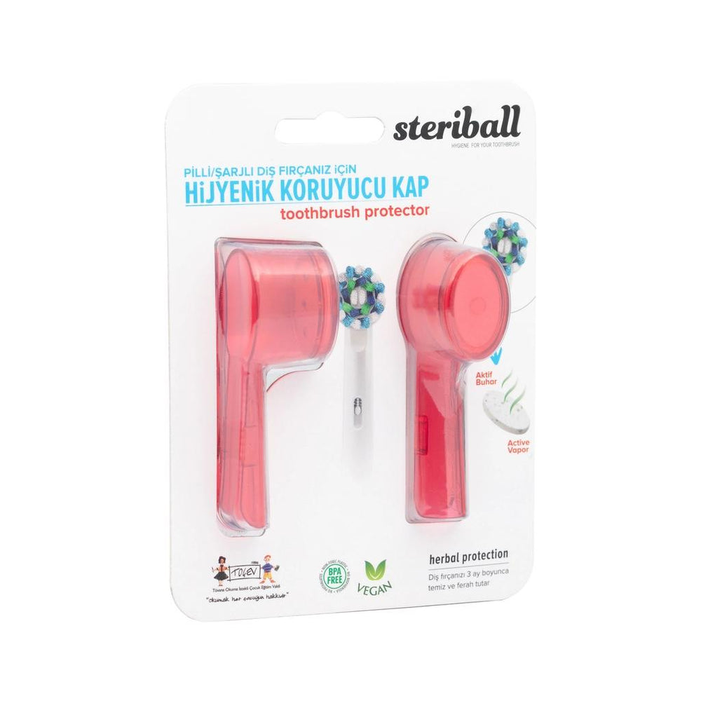 Steriball Electric Toothbrush Hygienic Protective Cover, Assorted