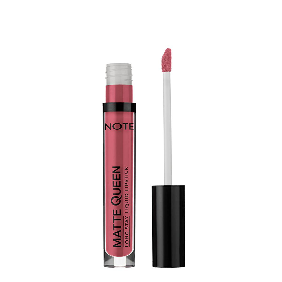 Note Cosmetics Matte Queen Liquid Lipstick - Long Lasting, Highly Pigmented Lip Color Note Matte Queen Liquid Lipstick - Long Lasting & Highly Pigmented matte liquid lipstick, long-lasting lip color, highly pigmented lipstick, lip makeup, cosmetics, beauty products, Note Cosmetics, durable lip color, matte finish lipstick, vibrant lip color