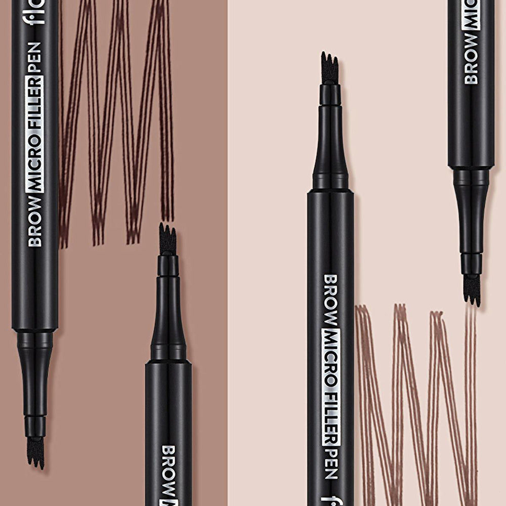 Flormar Brow Micro Filler Eyebrow Filler Pen - Liquid Eyebrow Pencil for Fuller Brows, Natural Look, Long-Lasting - view 5