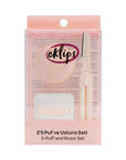 Eklips 2-Piece Puff and Razor Set for Smooth Skin