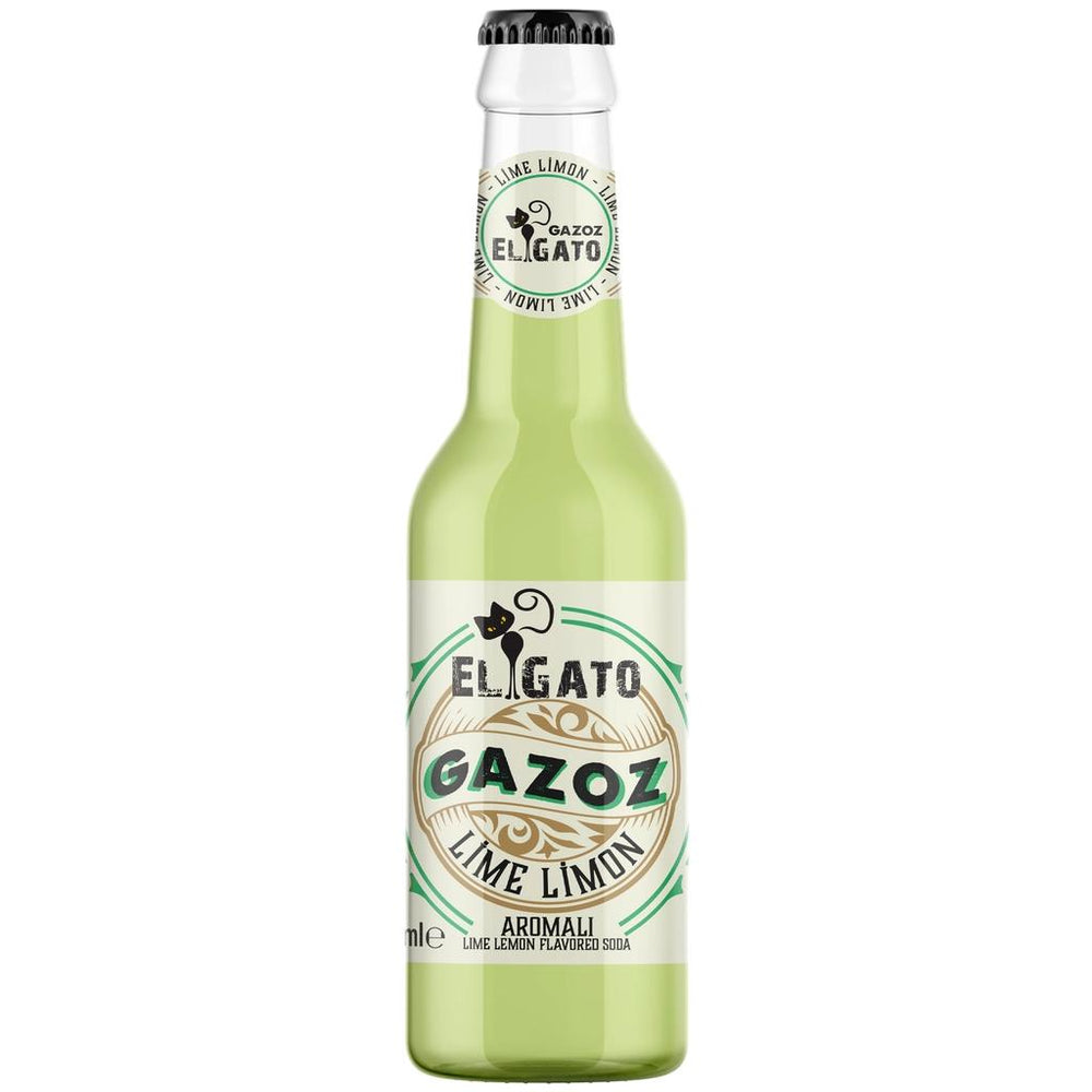 El Gato Lime & Lemon Flavored Soda 250 ml