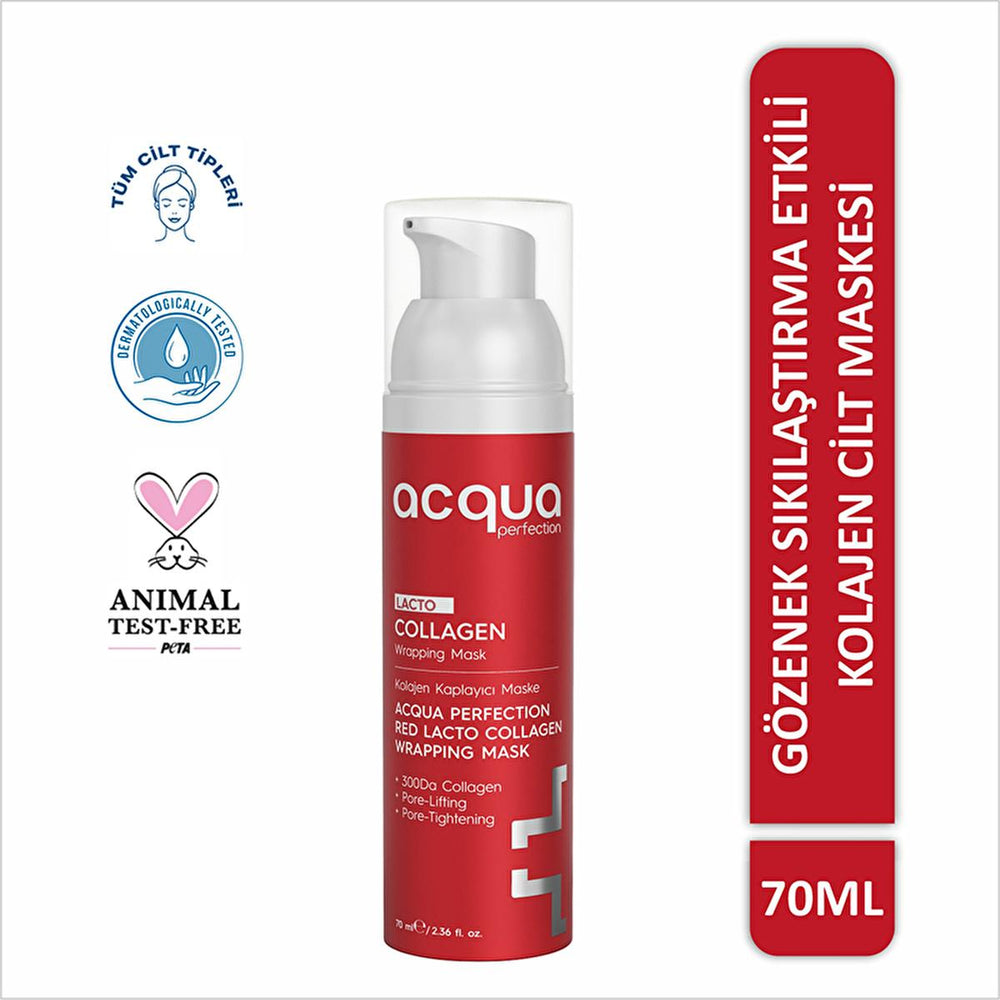 Acqua Perfection Collagen Face Mask - Anti-aging Skincare, Skin Tightening Mask, 2.37 fl oz - view 3