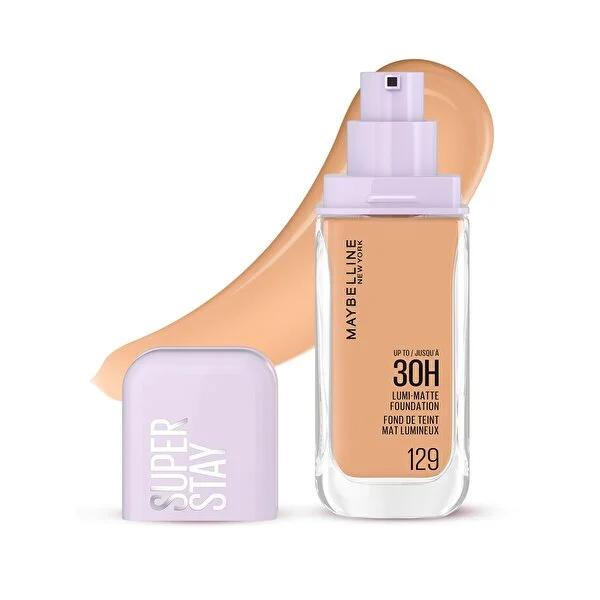 Maybelline New York Lumi Mat Fondöten - 129, Matte Finish Foundation for Natural Look, Long Lasting & Lightweight - image 9