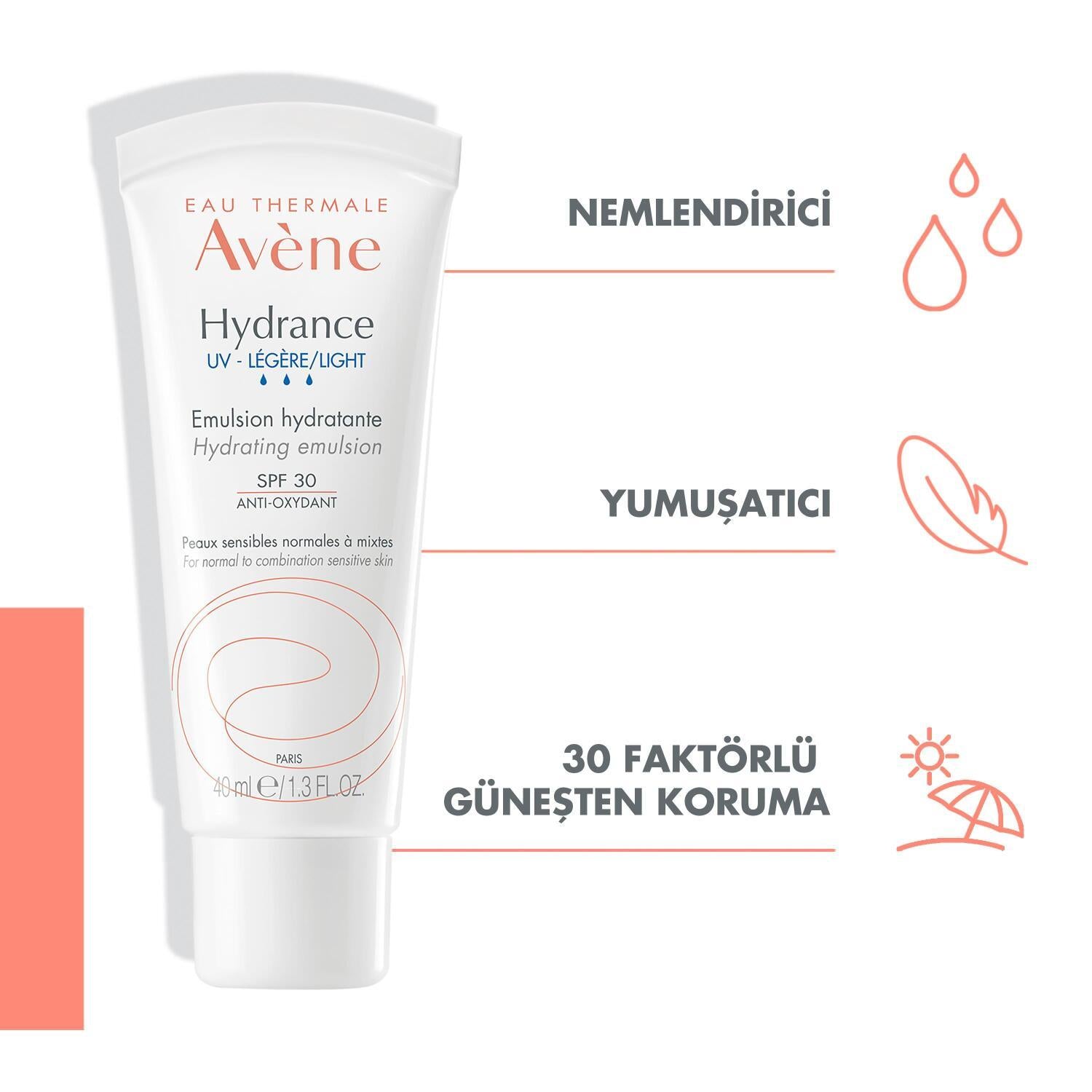 avene hydrance light spf30 emulsion, Avene Hydrance Moisturizer with SPF30 for sensitive skin Avene Hydrance Light SPF30+ - Sunscreen Moisturizer | 40 ml Avene Hydrance Light SPF30 Emulsion - Moisturizer | 40 ml avene, moisturizer, spf30, sensitive-skin, combination-skin, oily-skin, sun-protection, hydration, ai-generated, skincare