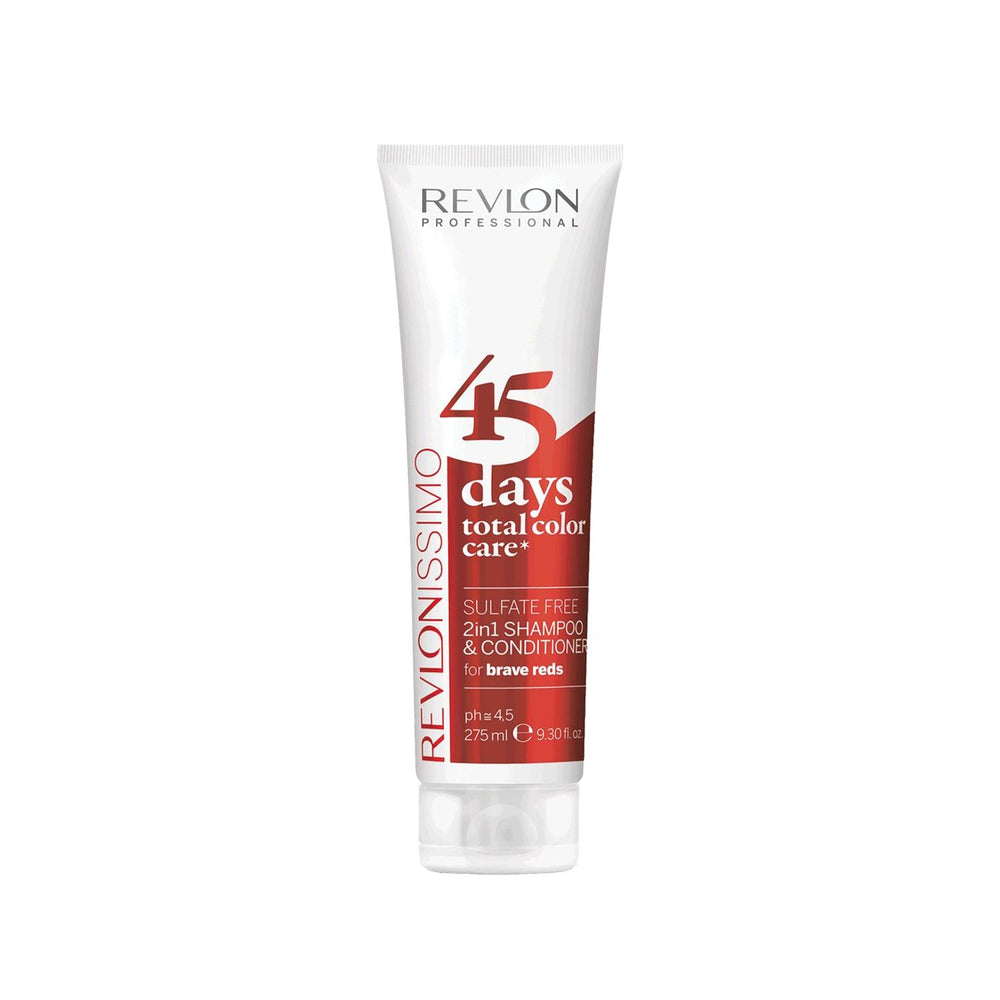 Revlon 45 Days Brave Reds Sulfate-Free Shampoo 275 ml