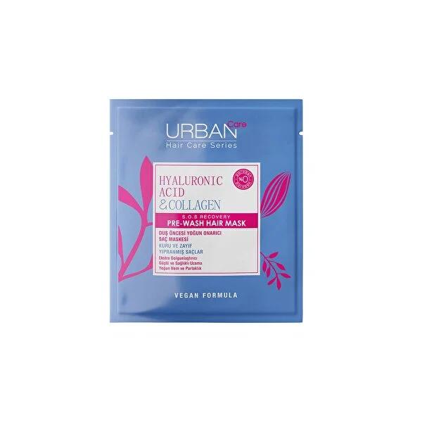 Urban Care Hyaluronic Acid Collagen Pre-Shower Hair Care Mask - Nourishes Dry, Damaged Hair - Vegan & Cruelty-Free - image 2