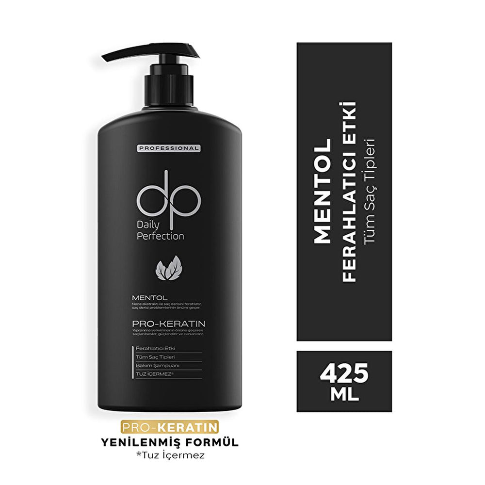 Dp Menthol Shampoo 425ml - Refreshing, Salt-Free Formula for Hair Strengthening & Scalp Health Dp Menthol Shampoo: Refreshing, Salt-Free, Strengthens Hair menthol shampoo, salt-free shampoo, keratin shampoo, biotin shampoo, refreshing shampoo, hair strengthening shampoo, shampoo for hair loss, Dp shampoo, shampoo for scalp problems, tuzsuz şampuan, shampoo, hair care, scalp care, hair growth, hair strengthening, refreshing, menthol, biotin, keratin, healthy hair, hair loss prevention, gentle shampoo, daily 