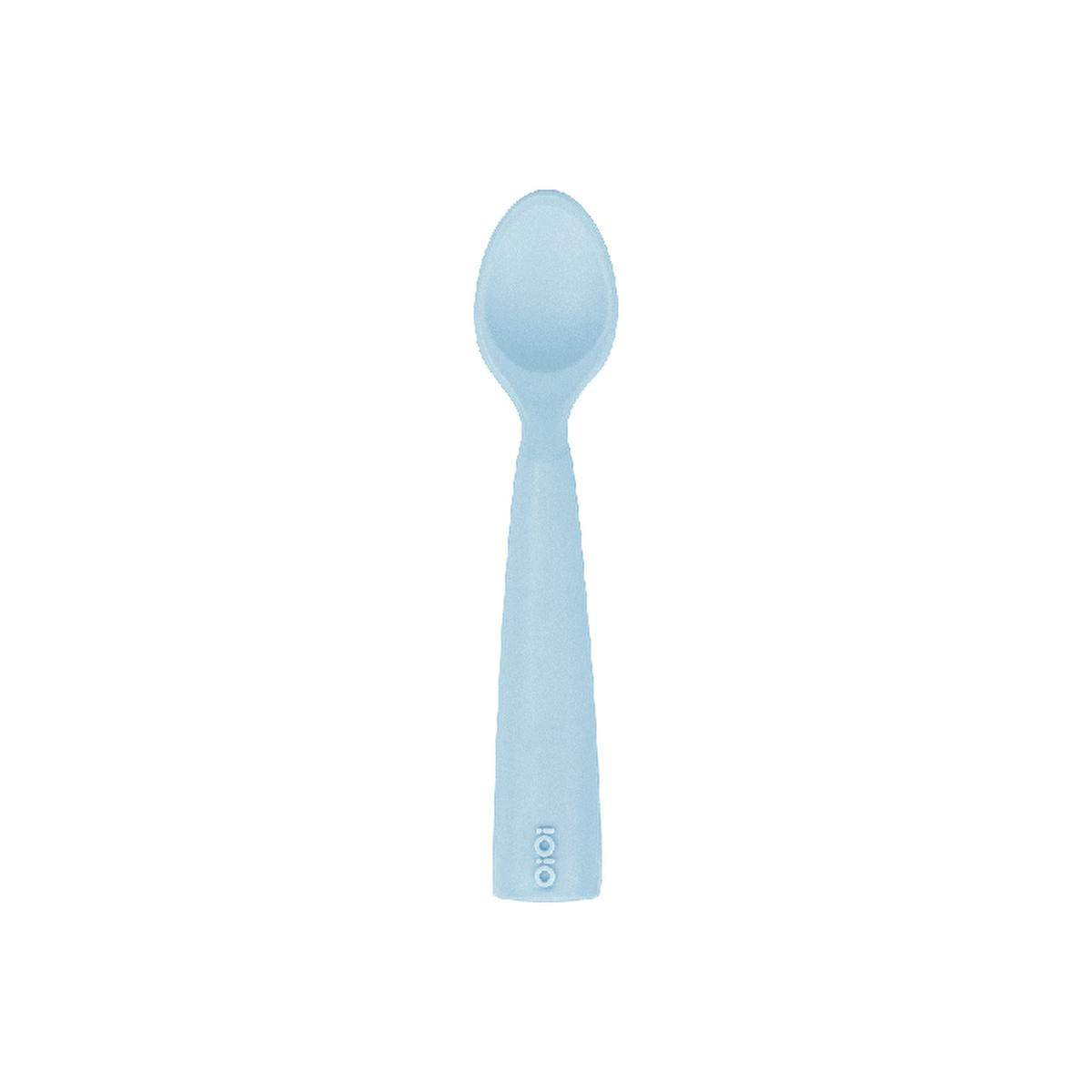 OiOi Mama Baby Spoon - Soft Silicone, Safe Feeding, Develops Fine Motor Skills OiOi Mama Baby Spoon - Safe & Gentle Feeding baby spoon, silicone baby spoon, safe baby utensils, gentle baby feeding, fine motor skills development, food grade silicone baby products, Turkish made baby spoon, baby feeding essentials, baby gift ideas, newborn baby products