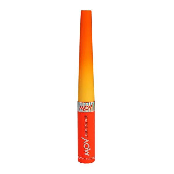 Mov Orange Eyeliner - Quick-Drying, Waterproof Makeup for Precise Eye Look Mov Orange Eyeliner - Waterproof & Quick-Drying eyeliner, orange eyeliner, waterproof eyeliner, quick-drying eyeliner, makeup, cosmetics, beauty products, long-lasting makeup, precise eye makeup, moisture-resistant eyeliner