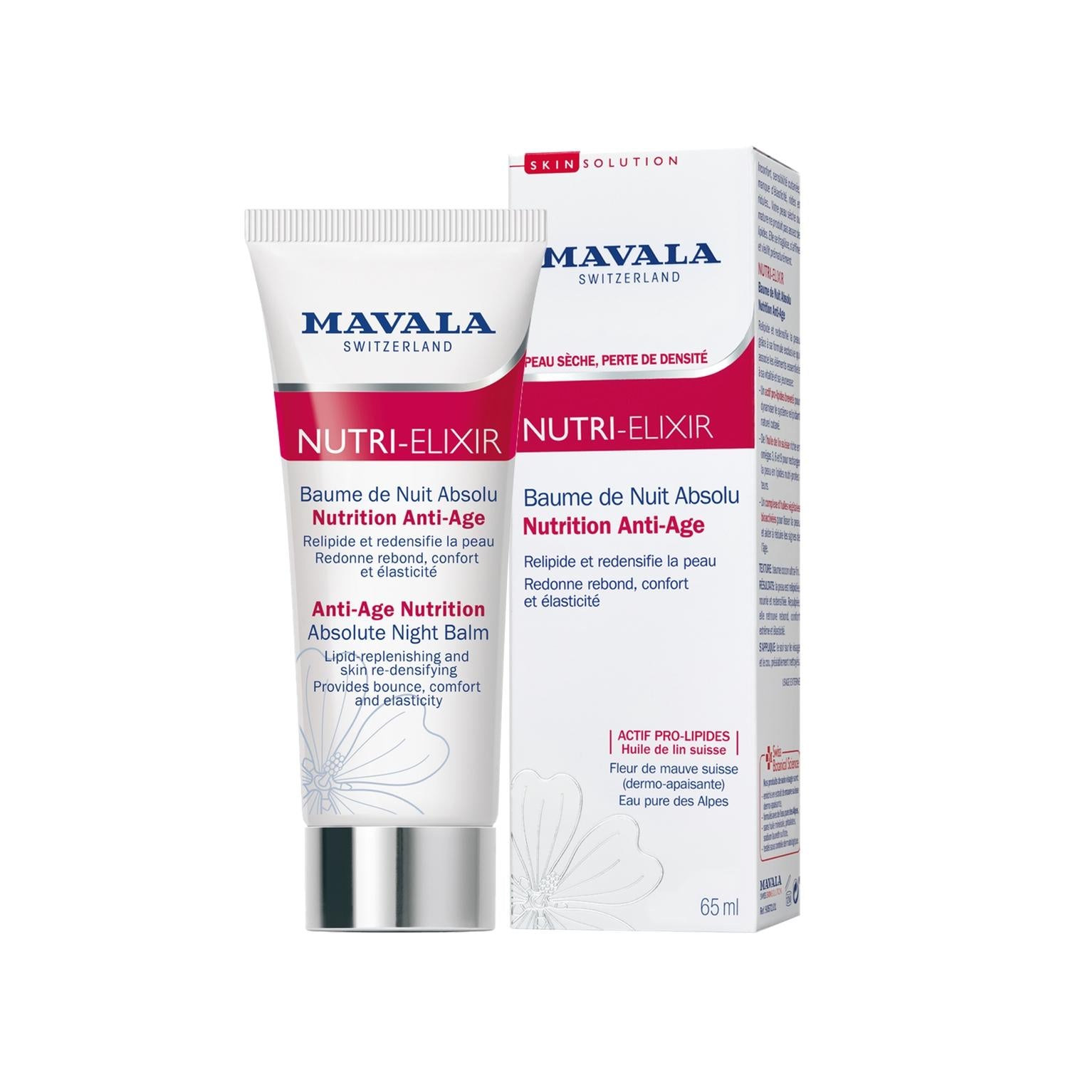 Mavala Anti-Age Night Balm - Nourishing Skincare for Younger Looking Skin, 65ml Mavala Anti-Age Night Balm - Nourishing Skincare anti-age night balm, nourishing skincare, Mavala Nutri-Elixir, anti-ageing skincare products, nighttime moisturizer, skincare, anti-ageing, moisturizing, nourishing, night balm, radiant skin, youthful appearance, fine lines, wrinkles, hydrated skin, Mavala brand, cosmetic, beauty product