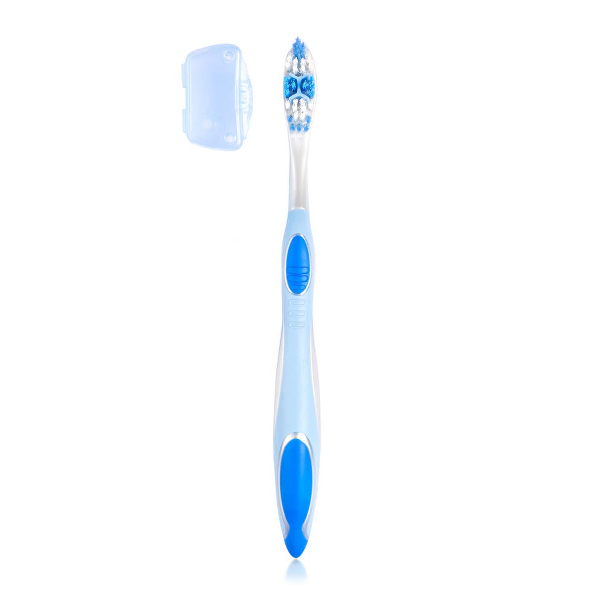 Benri Dent 4 in 1 Effect Toothbrush for Adults - Electric Toothbrush Alternative with Advanced Oral Hygiene Features Benri Dent 4 in 1 Effect Toothbrush - Advanced Oral Hygiene electric toothbrush alternative, 4 in 1 toothbrush, adult toothbrush, oral hygiene tool, dental care product, manual toothbrush, medium hardness toothbrush, rubber bristle toothbrush, stain removal toothbrush, health-conscious, adults, advanced toothbrush technology, gifts for him, gifts for her, personal care, hygiene essentials