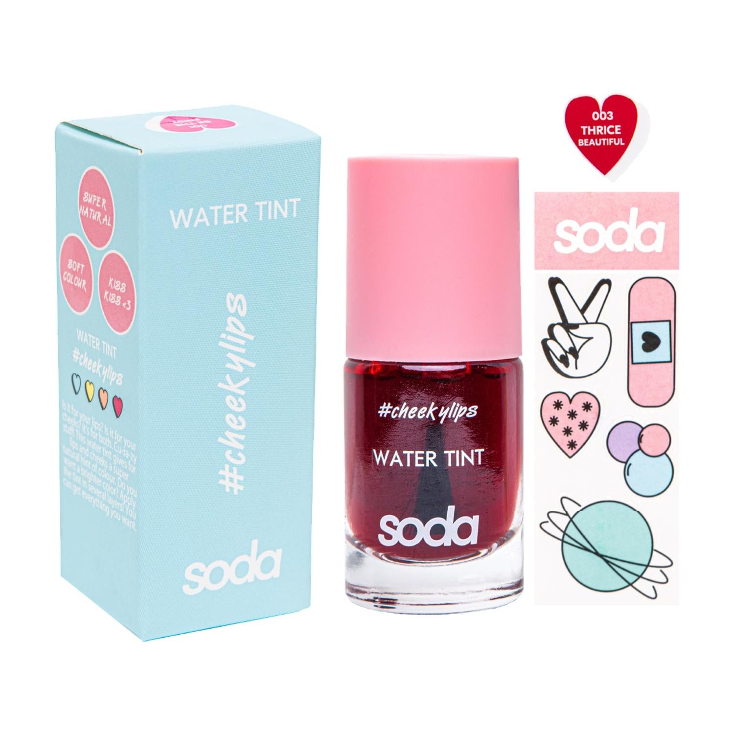 Soda Water Tint Liquid Blush 003 - Natural, Subtle Color for Cheeks - 10ml Compact Beauty Product Soda Water Tint Liquid Blush 003 - Natural Color Liquid Blush, Soda Water Tint, Cosmetic, Makeup, Compact Beauty Product, Natural Makeup, Subtle Color, Liquid Texture, Portable Makeup, Travel Makeup, Everyday Makeup, Beauty Essentials