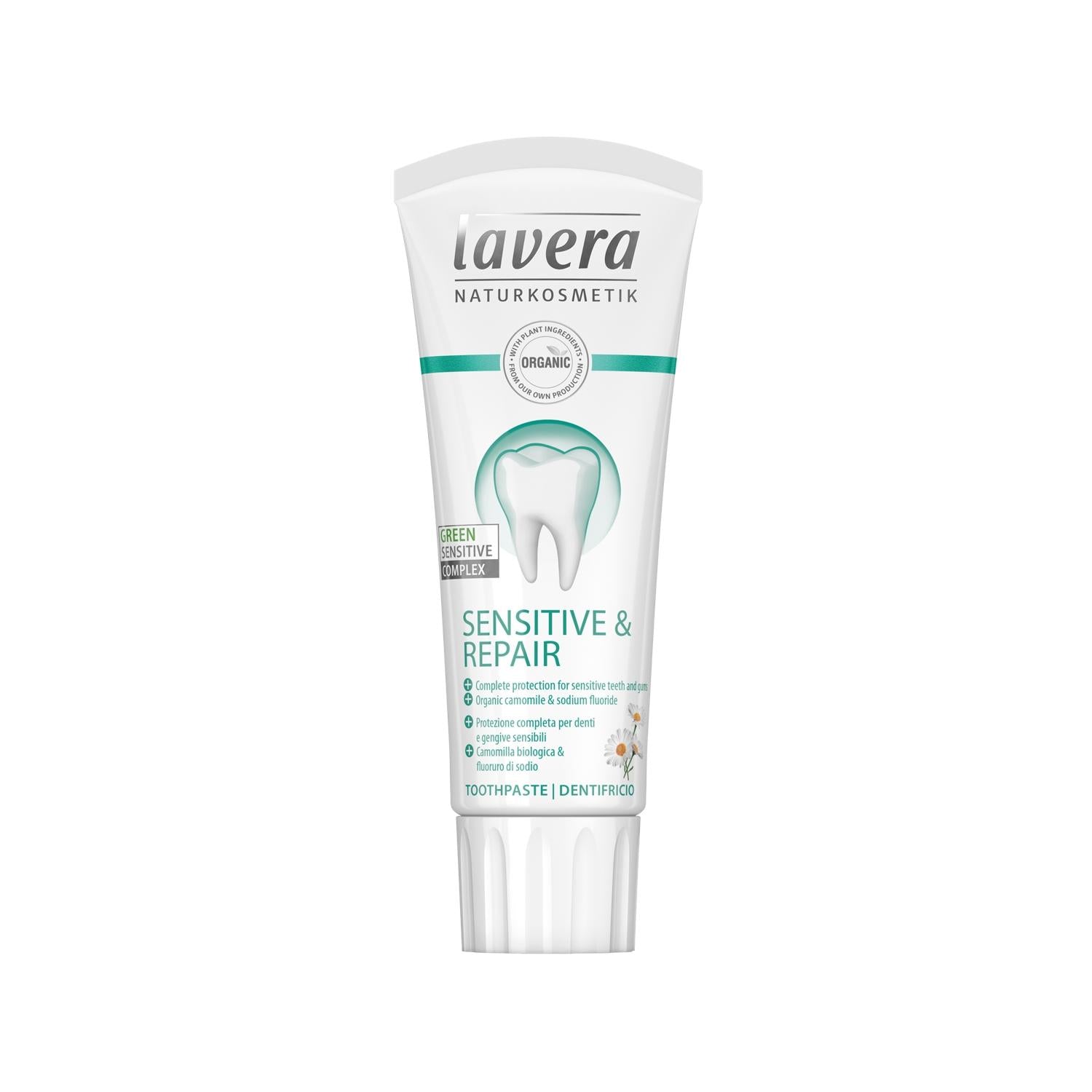 Lavera Sensitive &amp; Repair Toothpaste for Sensitive Teeth 75 ml