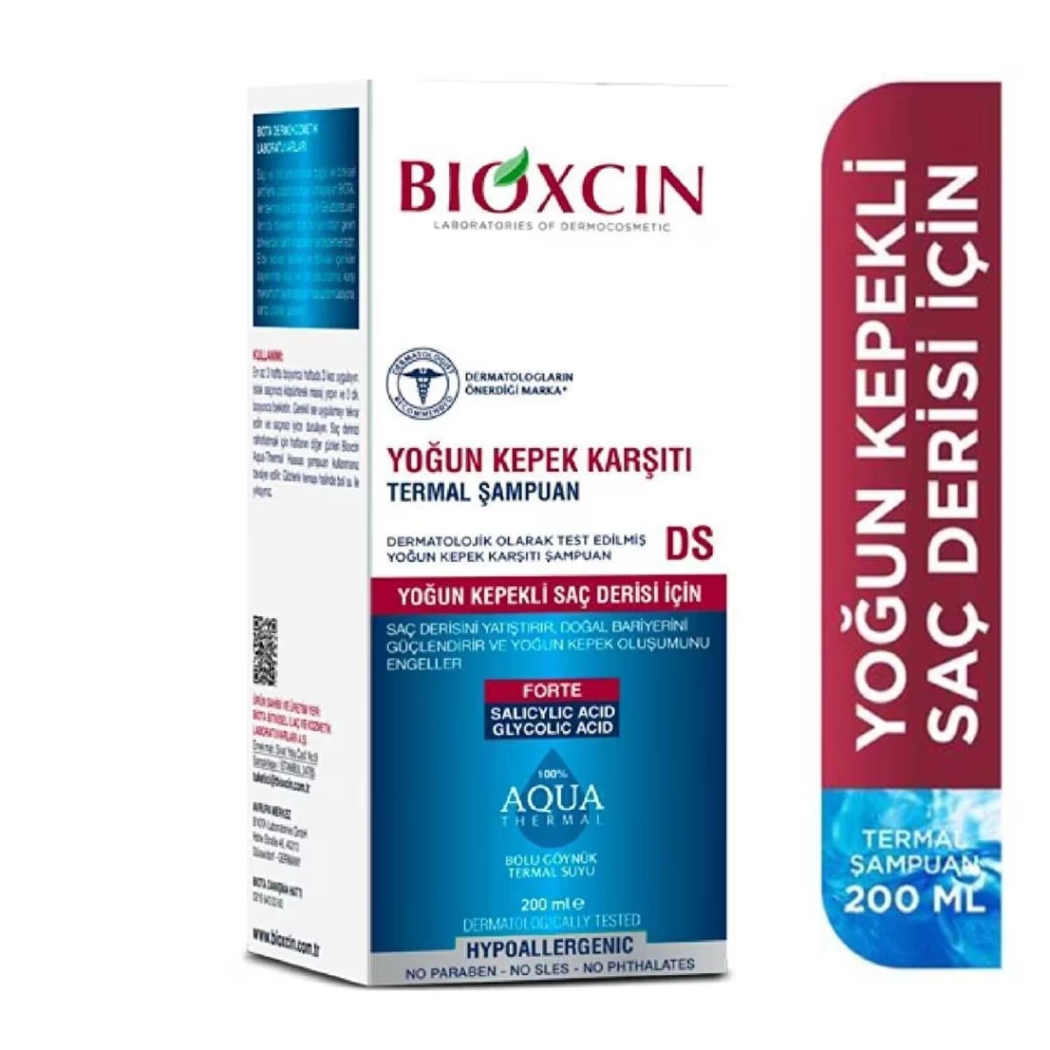 Bioxcin Aqua Thermal Intensive Anti-Dandruff Shampoo DS 200 ml - image 3