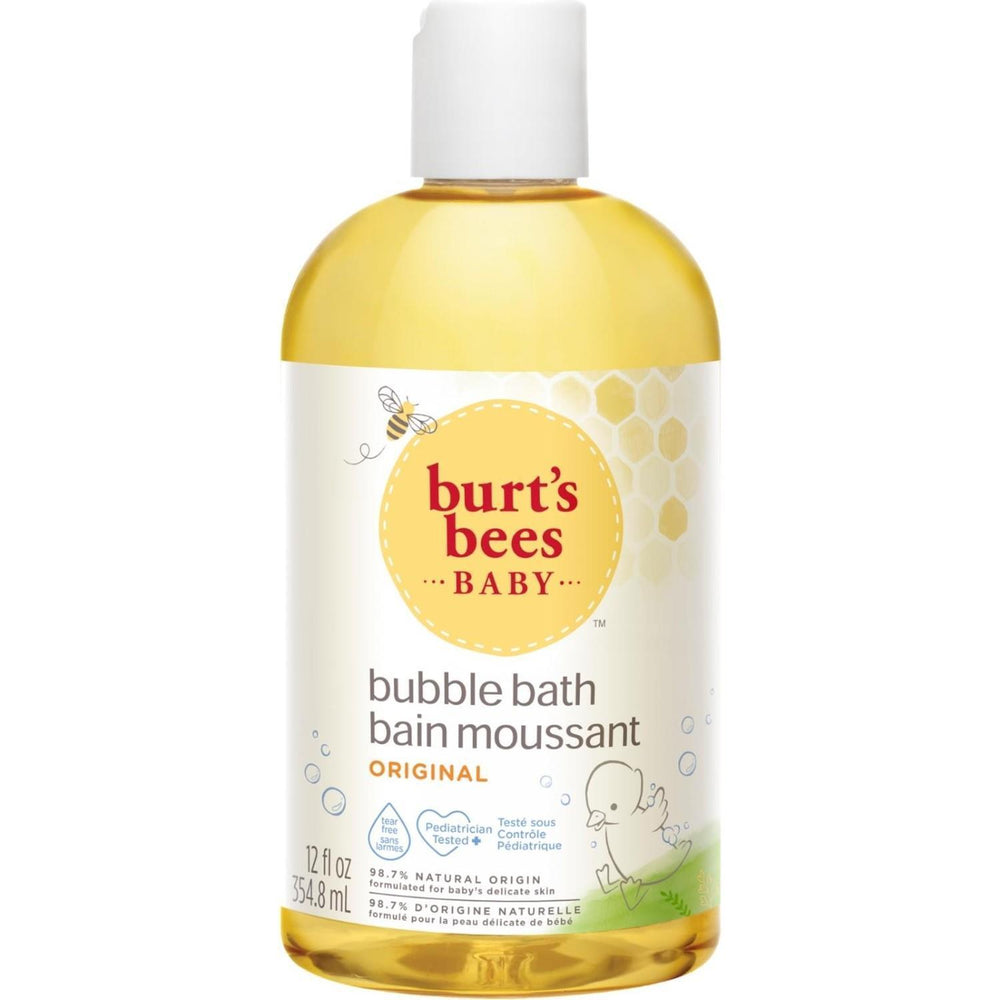 Burts Bees Hypoallergenic Baby Bath Foam 11.83 fl oz - Gentle, Moisturizing, Paraben-Free for Sensitive Skin - view 2