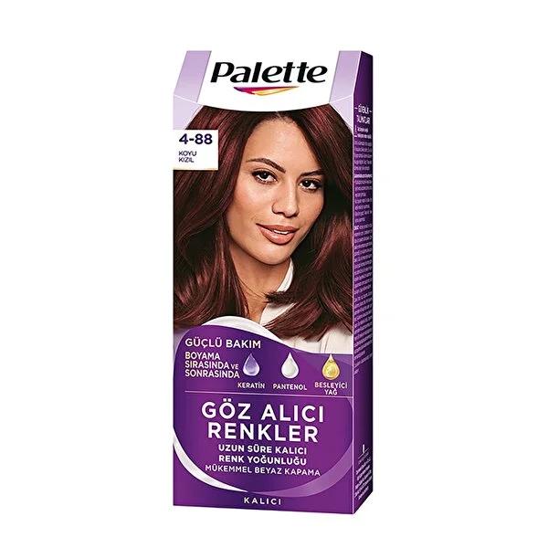 Palette 4-88 Koyu Kızıl: Intense Dark Red Hair Dye for Long-Lasting Color & Perfect Gray Coverage Palette Dark Red Hair Dye 4-88: Vibrant Color & Gray Coverage hair dye, red hair dye, dark red hair dye, 4-88 hair dye, permanent hair color, gray coverage hair dye, Palette hair dye, koyu kızıl saç boyası, intense red hair color, long lasting red hair dye, vibrant red, bold hair color, hair coloring, hair color, gray hair solution, hair transformation, at-home hair dye, hair dye for women, best red hair dye, e