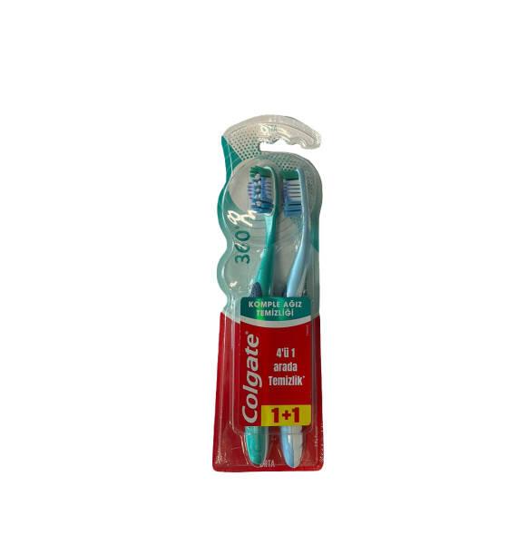 Colgate Electric Toothbrush - 4-in-1 Multi-Functional Oral Care with Interdental Cleaning Bristles Colgate Electric Toothbrush - 4-in-1 Oral Care electric toothbrush, multi-functional toothbrush, oral care, dental hygiene, Colgate, oral hygiene, toothbrush, interdental cleaning, gumline cleaning, tongue cleaner, cheek cleaner, PVC-free, eco-friendly, value pack, 1+1, dental care, hygiene routine, healthy gums, fresh breath
