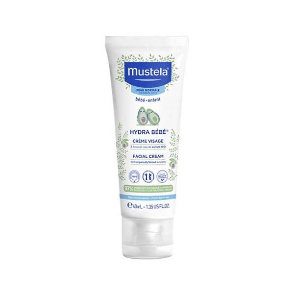 Mustela Hydra Bebe Baby Face Cream: Organic Avocado, Gentle Newborn Moisturizer for Sensitive Skin | Daily Hydration & Protection - image 3