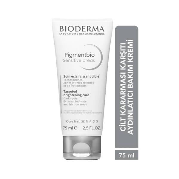 Bioderma Sensitive Area Care Cream - Soothe & Even Skin Tone, 2.54 fl oz Bioderma Sensitive Area Care Cream - Soothe & Even Skin Tone sensitive area care cream, skin tone evening cream, soothing skincare, gentle skincare products, Bioderma Pigmentbio, sensitive skin care, hyperpigmentation treatment, moisturizing cream, non-greasy skincare, azelaic acid, salicylic acid, glycyrrhiza glabra root extract