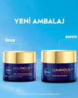Nivea Luminous630 Anti-spot Night Face Cream - Thiamidol & Hyaluronic Acid for Dark Spot Correction & Hydration - view 5