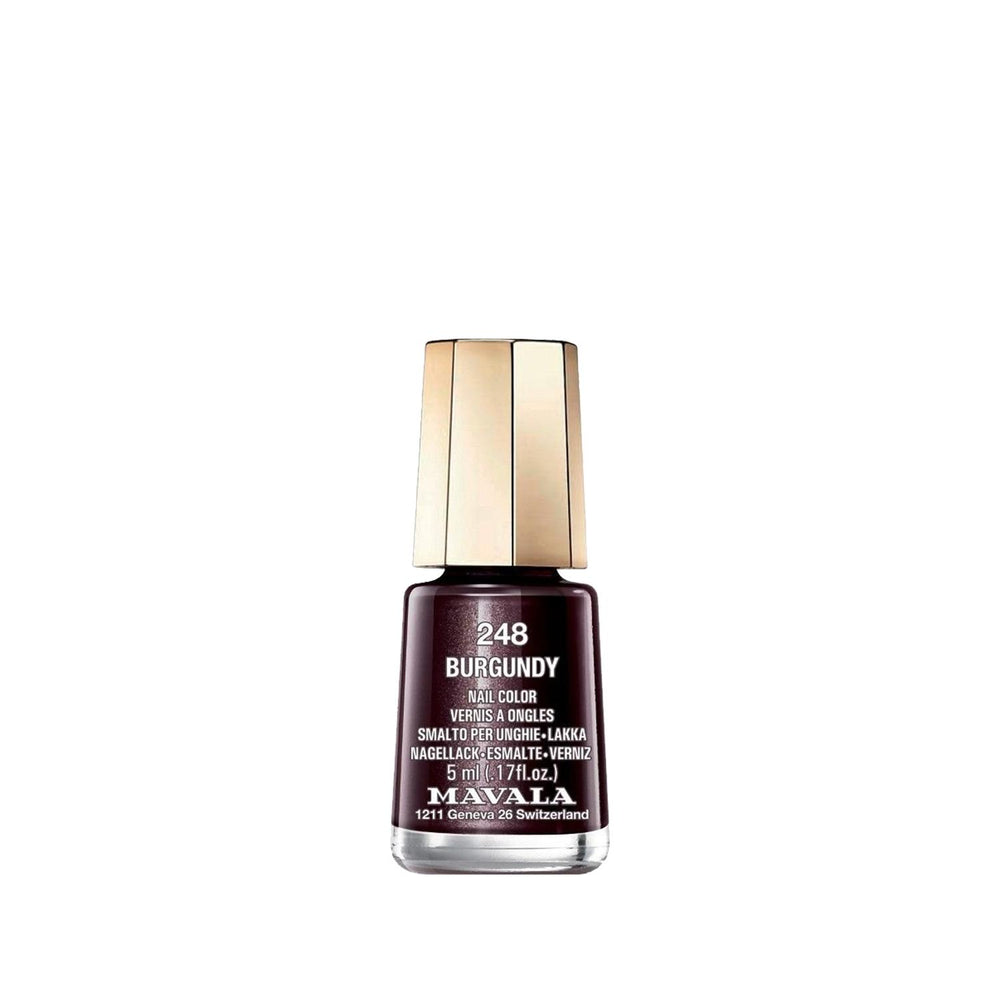 Mavala Mini Color Nail Polish in 248 Burgundy 5 ml