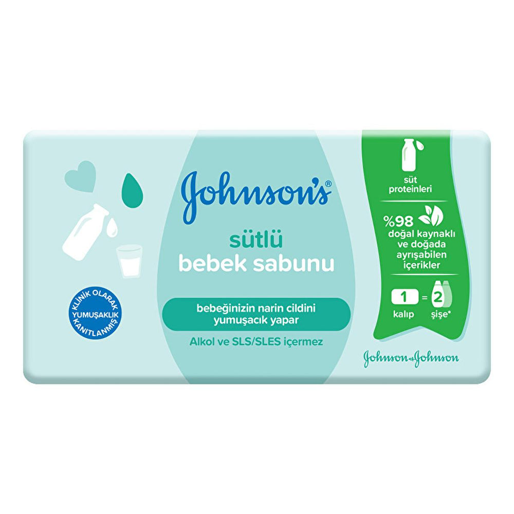 Johnson's Baby Soap - Gentle, Dermatologically Tested, SLS/SLES Free Baby Skincare - view 2