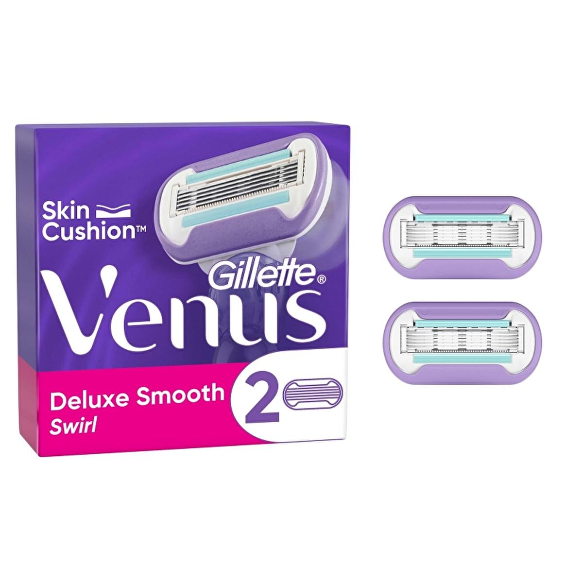 Gillette Venus Swirl Razor Blade Refills for Women - Smooth Shaving, 5 Shaping Blades, Flexiball Technology Gillette Venus Swirl Razor Blades for Smooth Shaving Gillette Venus Swirl, women&#39;s razor blades, razor blade refills, smooth shaving, Flexiball technology, women&#39;s grooming, personal care, shaving comfort, shaving efficiency, diamond-coated blades, moisturizing strip