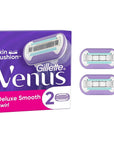Gillette Gillette Venus Swirl Razor for Women - Smooth Shaving Experience with 3 Replacement Blades - image 2