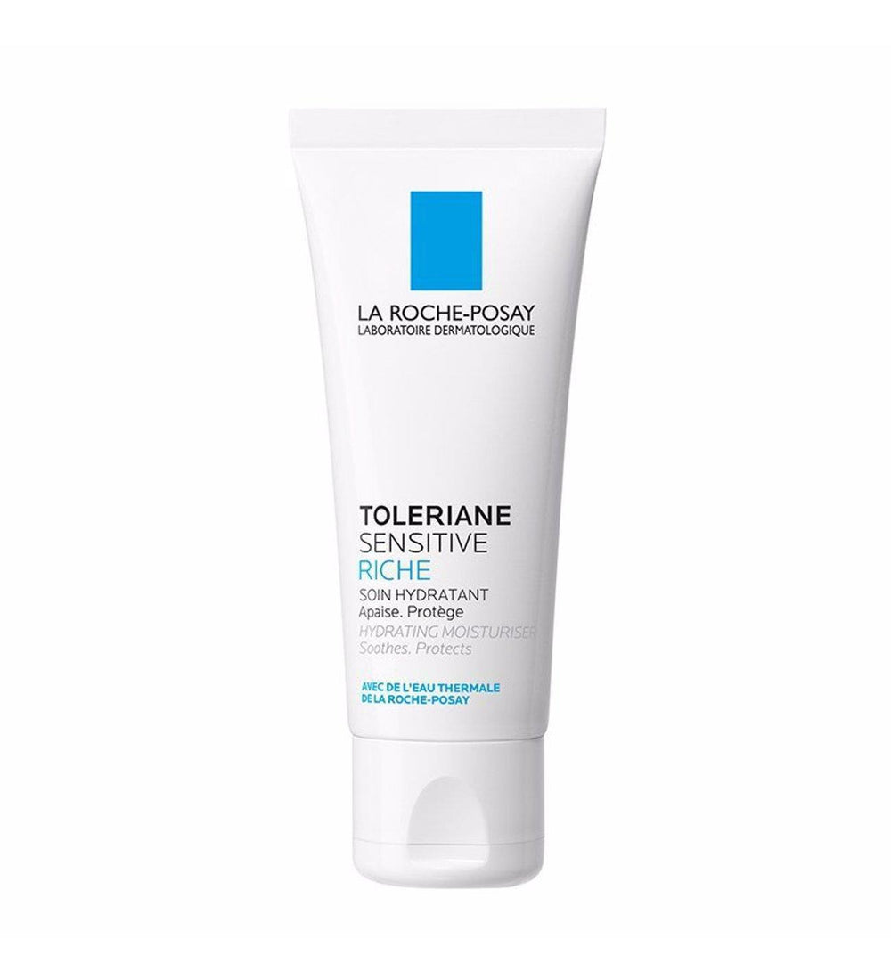 La Roche Posay Toleriane Sensitive Rich Moisturizing Face Cream for Sensitive Skin - 48 Hour Hydration, - view 3