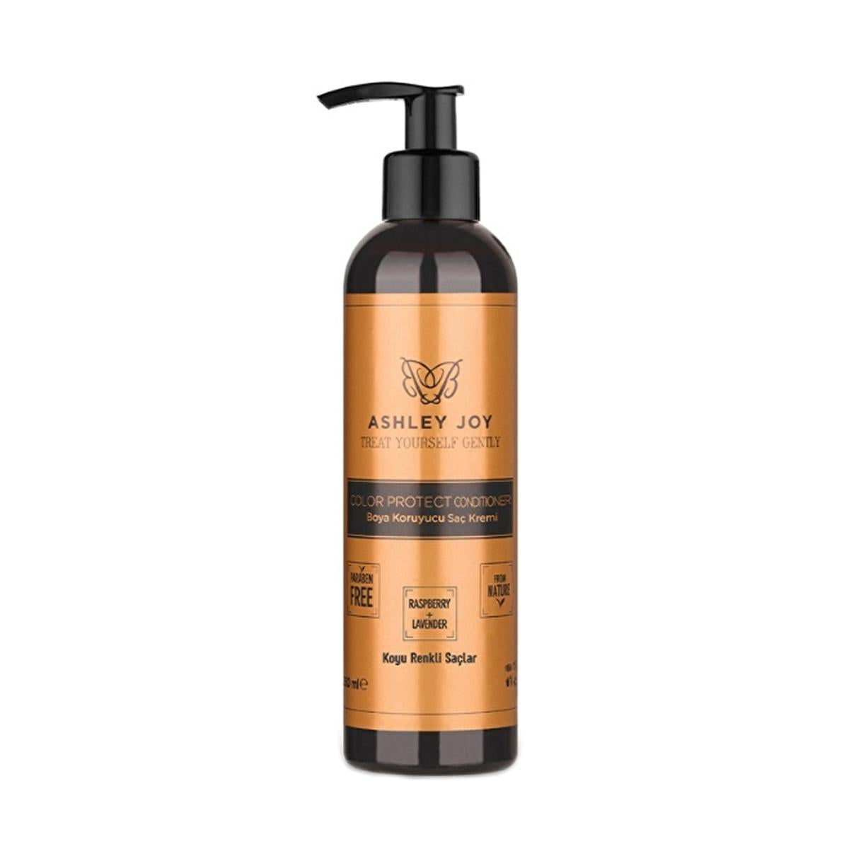 Ashley Joy Color Protecting Hair Conditioner for Dark Dyed Hair - Raspberry & Lavender - Enhances Shine & Vibrancy Ashley Joy: Color Protecting Hair Conditioner for Dark Dyed Hair hair conditioner for dark dyed hair, color protecting hair conditioner, raspberry lavender hair conditioner, agave extract hair conditioner, hair care for colored hair, dark hair color protection, hair conditioner, Ashley Joy hair conditioner, hair conditioner, color protection, raspberry extract, lavender extract, agave extract, 