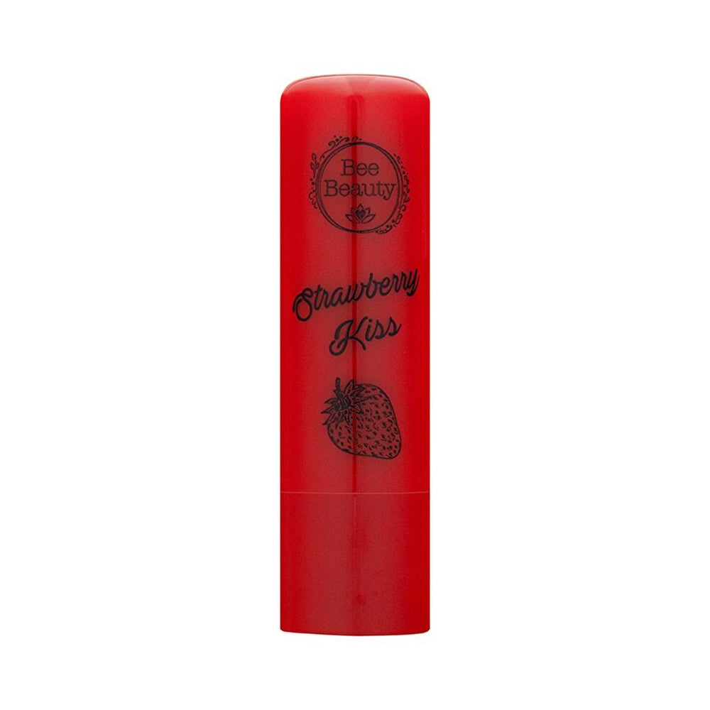 Bee Beauty Strawberry Kiss Hydrating Lip Balm for Dry Lips