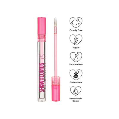 Pastel Vegan Lip Gloss - Show Your Lumos Clear Gloss, Cruelty-Free & Dermatologically Tested - image 3