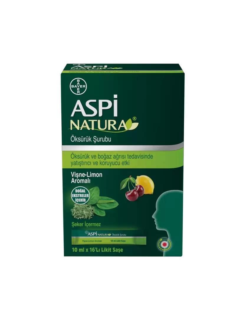 Aspi Natura Natural Cough Syrup - Gluten-Free, Alcohol-Free Relief for Kids and Adults, Cherry-Lemon Flavor Aspi Natura Natural Cough Syrup - Gluten-Free & Alcohol-Free natural cough syrup, gluten-free cough relief, alcohol-free cough medicine, cough syrup for children, herbal cough remedy, health supplements, natural health products, cough relief for adults, cherry-lemon flavor, sachet form medication, dietary restriction friendly, family health products
