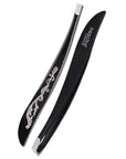 Nascita Stainless Steel Black Tweezers for Precision Grooming