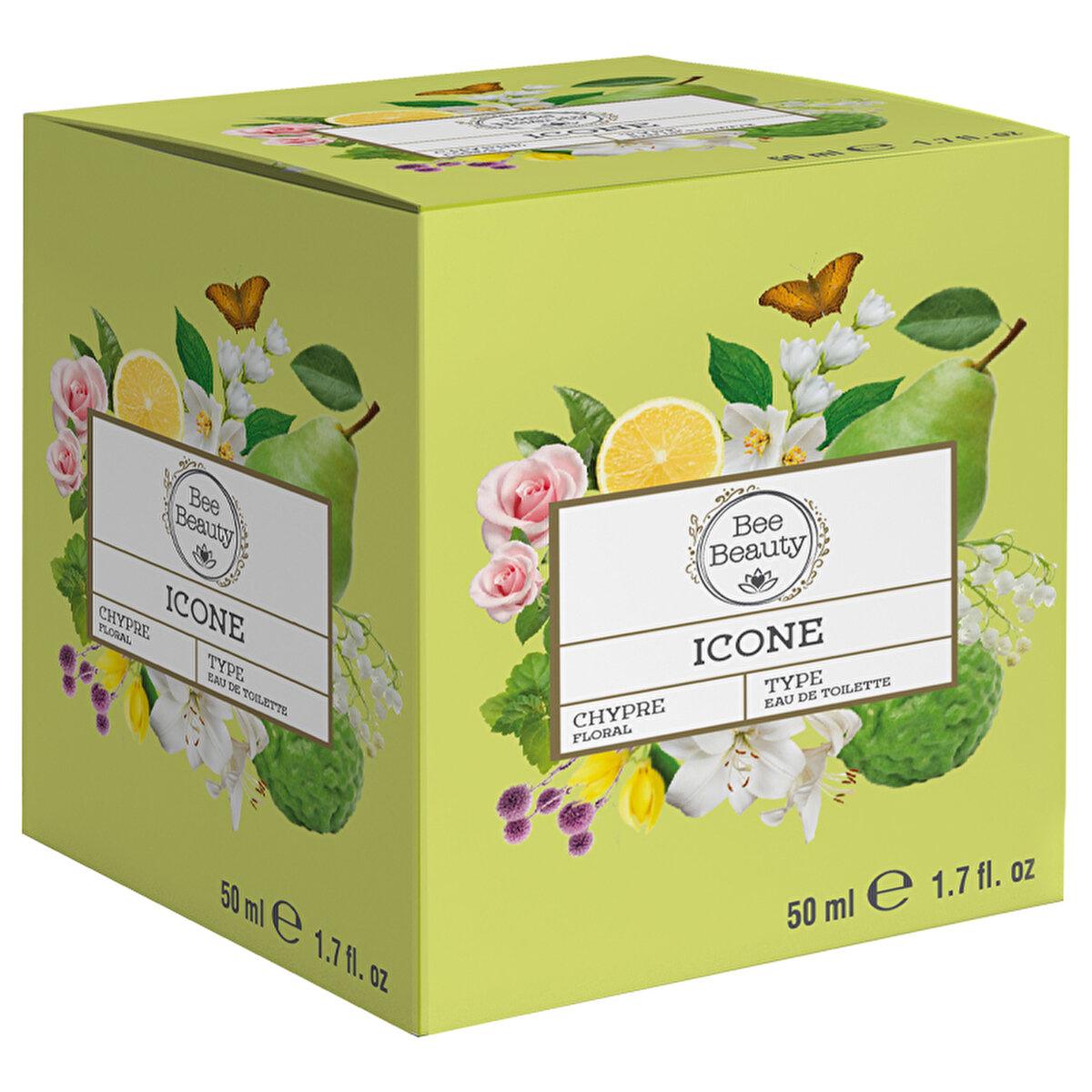 Bee Beauty Icone EDT Women's Perfume 50ml - Long-lasting Fragrance with Fresh Citrus & Floral Notes Bee Beauty Icone EDT Perfume for Women - 50ml Women's Perfume, EDT Fragrance, Bee Beauty Icone, 50 ml Perfume, Long-lasting Fragrance, Fresh Citrus Perfume, Floral Fragrance, Women's Fragrances, Perfume for Women, Citrus Perfume, Floral Perfume, Eau de Toilette, Beauty and Personal Care, Gift for Her