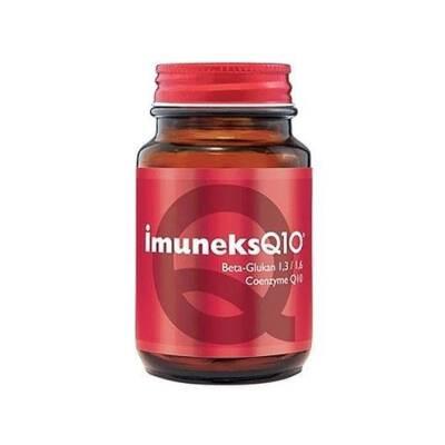 İmuneks Q10 - Antioxidant with Beta Glucan & Coenzyme Q10 - 30 Capsules - image 3
