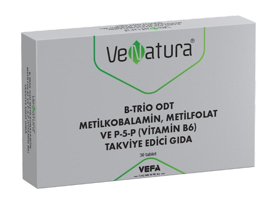 VeNatura Vitamin B Supplement - B6, B12, Folate - Orally Disintegrating Tablets for Adults VeNatura Vitamin B Supplement - B6, B12, Folate ODT Vitamin B Supplement, Dietary Supplement, Vitamin B6, Vitamin B12, Folate Supplement, Orally Disintegrating Tablets, Adult Dietary Supplements, Health Supplements, Wellness Products, Nutrition Supplements