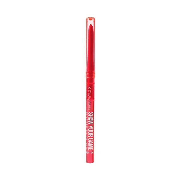 Show By Pastel Waterproof Gel Eyeliner Pencil: Long Lasting, Smudge-Proof Kajal for Waterline - 409 Pastel Waterproof Gel Eyeliner: Long-Lasting & Smudge-Proof waterproof eyeliner, gel eyeliner pencil, long lasting eyeliner, smudge proof eyeliner, kajal eyeliner, automatic eyeliner pencil, Show By Pastel eyeliner, waterproof eye makeup, gel eye pencil, eyeliner for waterline, eyeliner, eye makeup, waterproof eye pencil, gel eyeliner, long lasting makeup, smudge proof makeup, kajal, automatic pencil, cosmeti