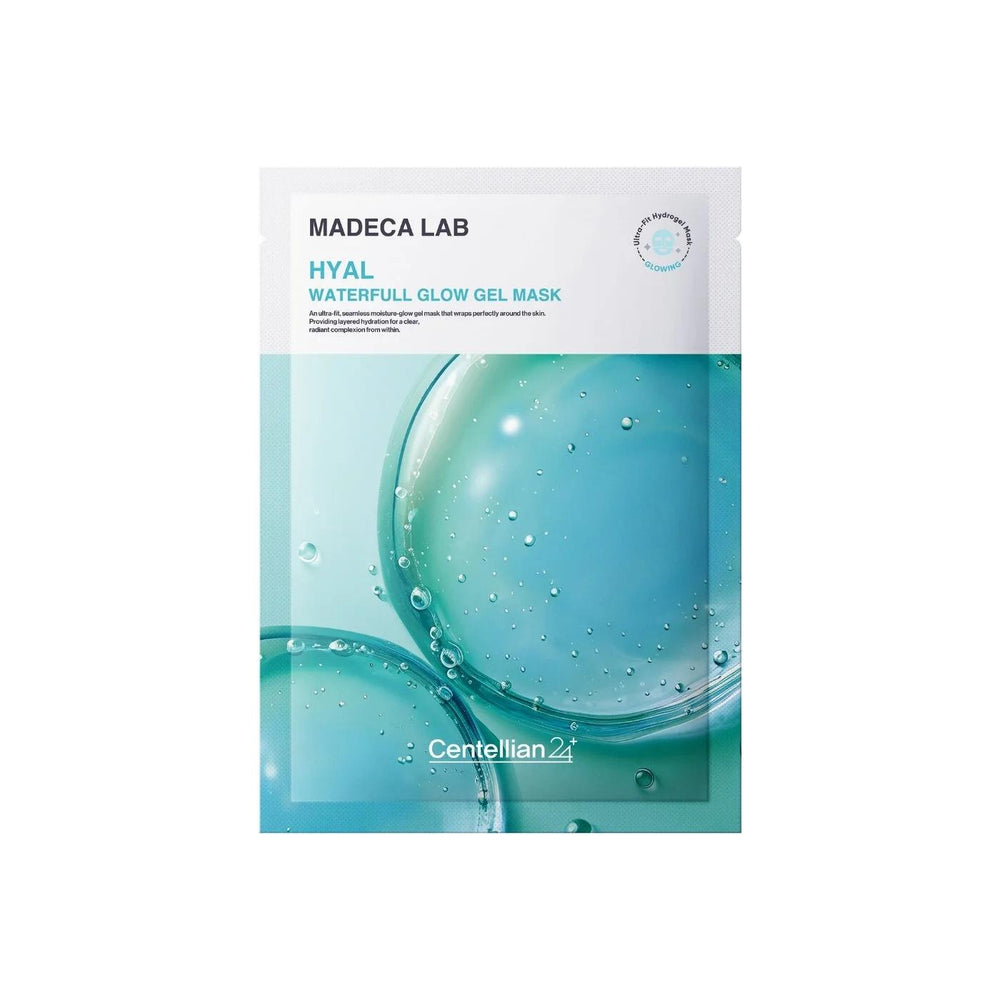 Centellian24 Hyal Waterfull Glow Gel Mask 22x5 ml Hydrating Sheet Gel Mask