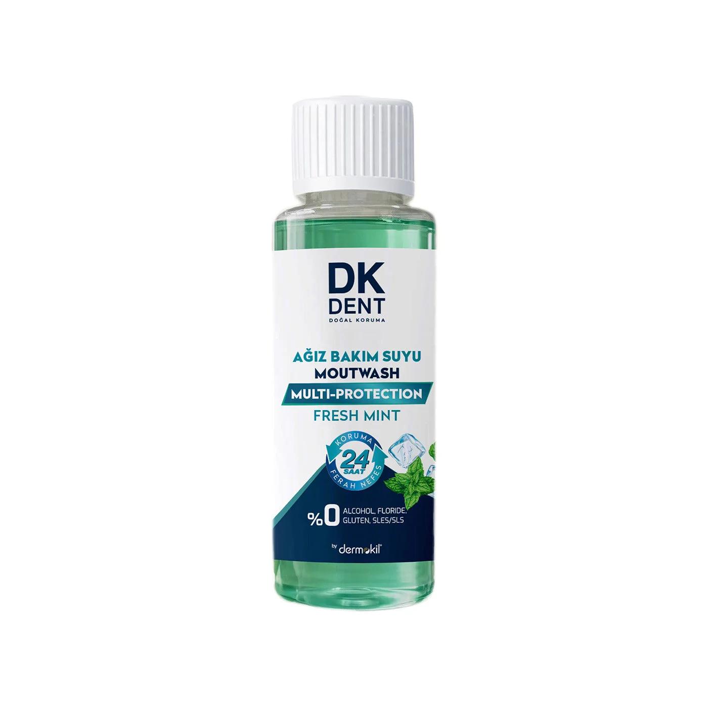 DK Dent Mint Mouthwash for Fresh Breath 100 ml