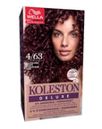 Wella Koleston Deluxe Ammonia-Free Hair Dye 4/63 Dark Rose Brown