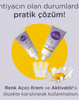 Sesu Hair Bleaching Cream with Chamomile Extract - Quick Hair Lightening Solution for Emergency Situations - view 4
